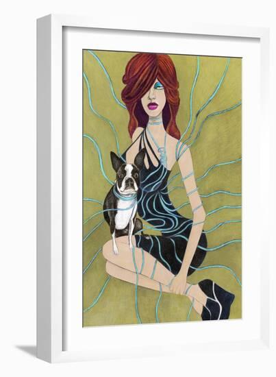 Ruca-Jami Goddess-Framed Art Print