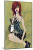 Ruca-Jami Goddess-Mounted Art Print