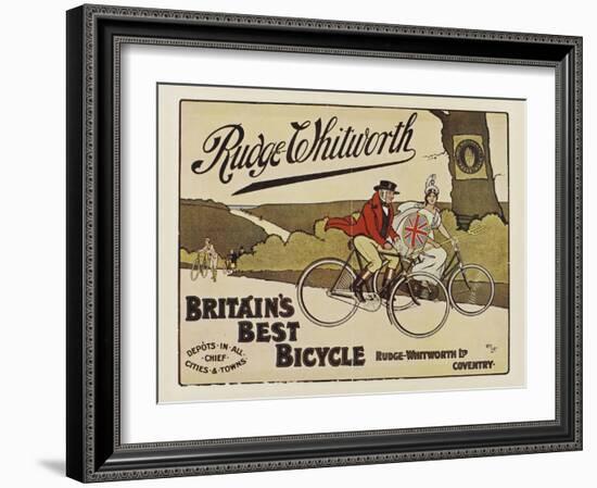 Rudge Whitworth Bicycles-null-Framed Giclee Print