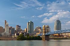 Cincinnati Skyline.-rudi1976-Photographic Print