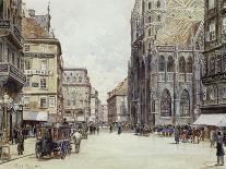 Stefanplatz, Vienna-Rudolf Bernt-Framed Giclee Print
