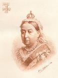 Her Majesty the Queen, Empress of India, 1884-Rudolf Blind-Framed Giclee Print