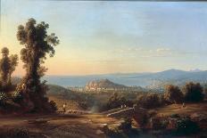 The Bay of Pozzuoli, 1864-Rudolf Buhlmann-Giclee Print