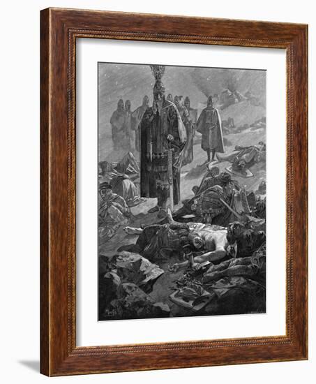 Rudolf Defeats Otakar-Alphonse Mucha-Framed Art Print