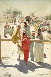 A Peep at the Train, India, 1892-Rudolf Der G. Swoboda-Premier Image Canvas