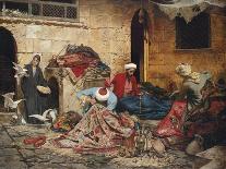 The Carpet Menders, 1883-Rudolf Der G. Swoboda-Framed Giclee Print