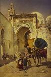 An Arab Street Scene-Rudolf Gustav Muller Wiesbaden-Giclee Print