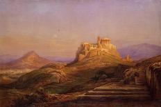 View of the Acropolis from the Pnyx, 1863-Rudolf Müller-Giclee Print