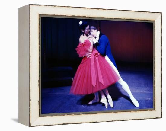 Rudolf Nureyev and Margot Fonteyn in Frederick Ashton's Marguerite and Armand, England-Anthony Crickmay-Framed Premier Image Canvas