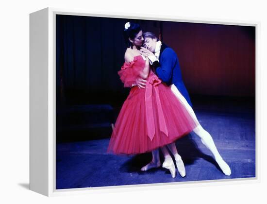 Rudolf Nureyev and Margot Fonteyn in Frederick Ashton's Marguerite and Armand, England-Anthony Crickmay-Framed Premier Image Canvas