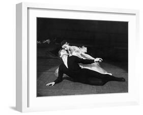 Rudolf Nureyev and Margot Fonteyn in Giselle, England-Anthony Crickmay-Framed Photographic Print