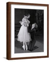 Rudolf Nureyev and Margot Fonteyn in Giselle, England-Anthony Crickmay-Framed Photographic Print