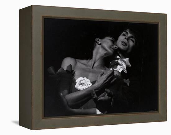 Rudolf Nureyev and Margot Fonteyn in Marguerite and Armand, England-Anthony Crickmay-Framed Premier Image Canvas