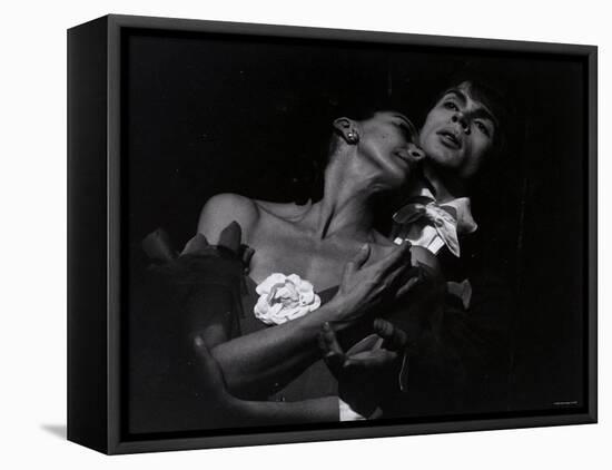 Rudolf Nureyev and Margot Fonteyn in Marguerite and Armand, England-Anthony Crickmay-Framed Premier Image Canvas