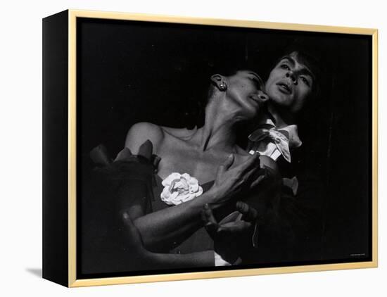 Rudolf Nureyev and Margot Fonteyn in Marguerite and Armand, England-Anthony Crickmay-Framed Premier Image Canvas