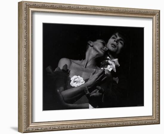 Rudolf Nureyev and Margot Fonteyn in Marguerite and Armand, England-Anthony Crickmay-Framed Photographic Print