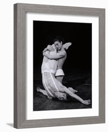 Rudolf Nureyev and Margot Fonteyn in Paradise Lost, England-Anthony Crickmay-Framed Photographic Print