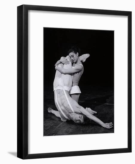 Rudolf Nureyev and Margot Fonteyn in Paradise Lost, England-Anthony Crickmay-Framed Photographic Print