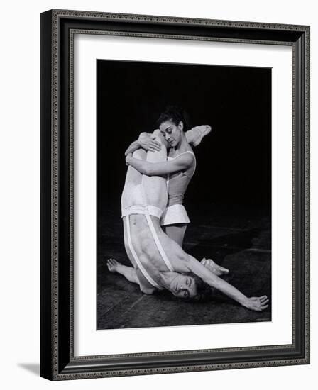 Rudolf Nureyev and Margot Fonteyn in Paradise Lost, England-Anthony Crickmay-Framed Photographic Print