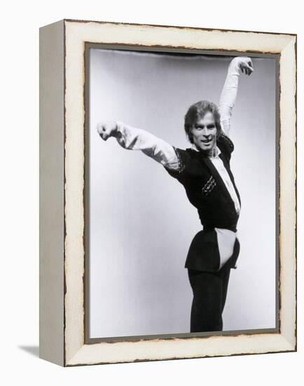 Rudolf Nureyev Rehearsing For a Televised Performance of Gayane-Anthony Crickmay-Framed Premier Image Canvas