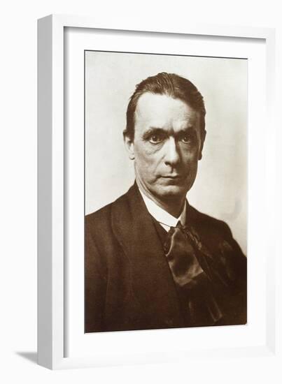 Rudolf Steiner, Austrian Philosopher, Social Thinker and Esotericist, 1916-null-Framed Giclee Print