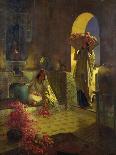 The Gathering of Roses-Rudolph Ernst-Framed Giclee Print
