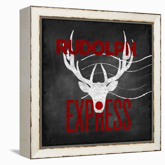 Rudolph Express-null-Framed Premier Image Canvas