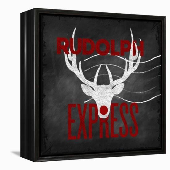 Rudolph Express-null-Framed Premier Image Canvas