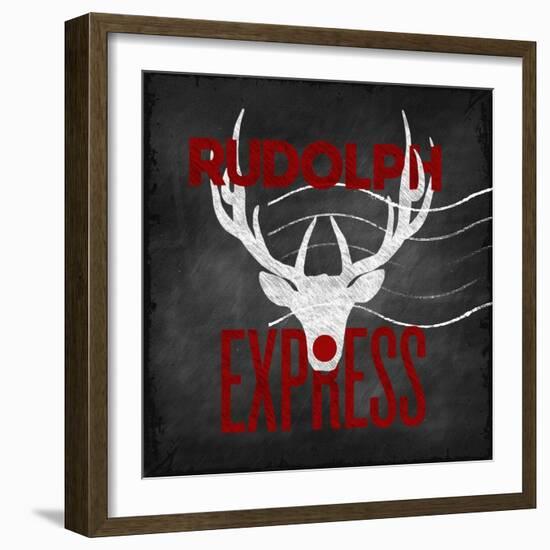 Rudolph Express-null-Framed Giclee Print