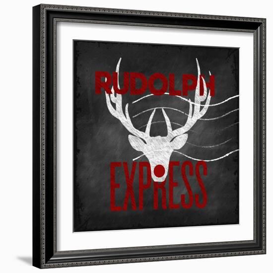 Rudolph Express-null-Framed Giclee Print