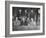 Rudolph Hess, Joachim Von Ribbentrop and Hermann Goering Sitting in the Defendents Box-Ralph Morse-Framed Photographic Print