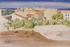 The Roofs of Collioure, C.1925-Rudolph Ihlee-Framed Giclee Print