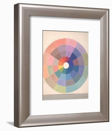 Rudolph Schaeffer, Color Wheel; Archive of American Art-null-Framed Art Print