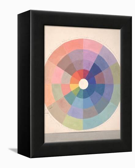 Rudolph Schaeffer, Color Wheel; Archive of American Art-null-Framed Stretched Canvas