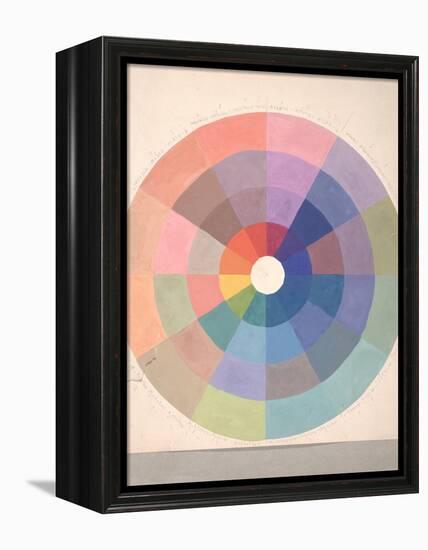 Rudolph Schaeffer, Color Wheel; Archive of American Art-null-Framed Stretched Canvas