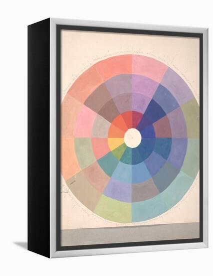 Rudolph Schaeffer, Color Wheel; Archive of American Art-null-Framed Stretched Canvas