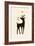 Rudolph Searching for His Nose-Kubistika-Framed Giclee Print