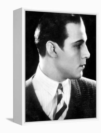 Rudolph Valentino, 1920s-null-Framed Stretched Canvas