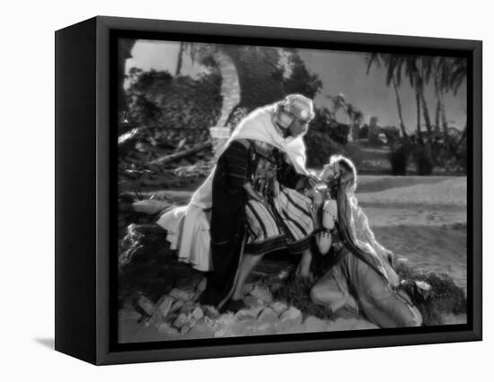 Rudolph Valentino; Agnes Ayres. "The Son of the Sheik" [1926], Directed by George Fitzmaurice.-null-Framed Premier Image Canvas