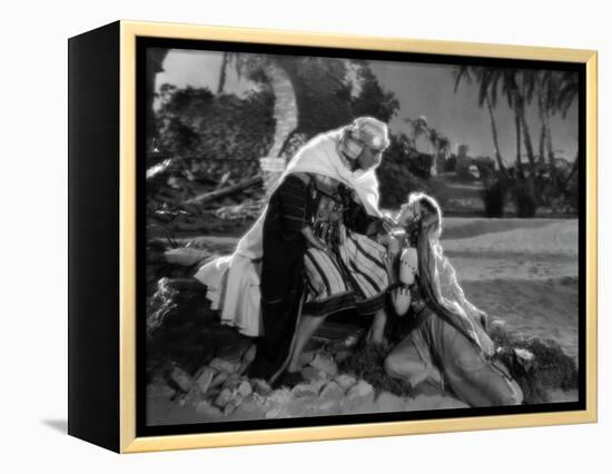 Rudolph Valentino; Agnes Ayres. "The Son of the Sheik" [1926], Directed by George Fitzmaurice.-null-Framed Premier Image Canvas