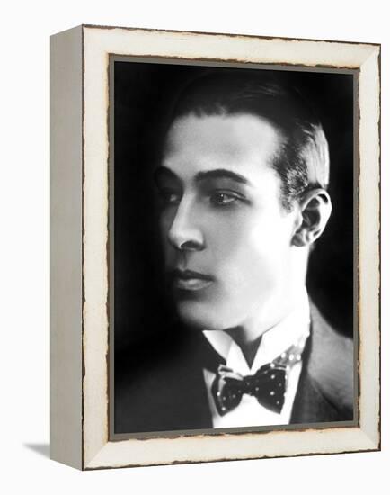 Rudolph Valentino, c.1921-null-Framed Stretched Canvas