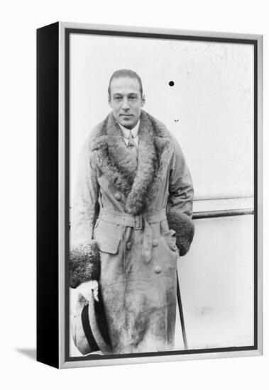 Rudolph Valentino, c.1925-null-Framed Premier Image Canvas