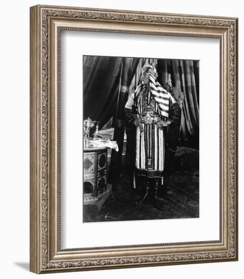 Rudolph Valentino--Framed Photo