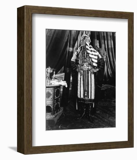 Rudolph Valentino--Framed Photo