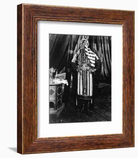 Rudolph Valentino--Framed Photo