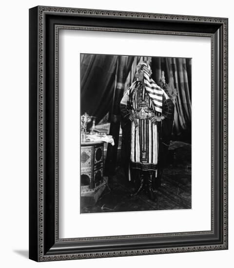 Rudolph Valentino--Framed Photo