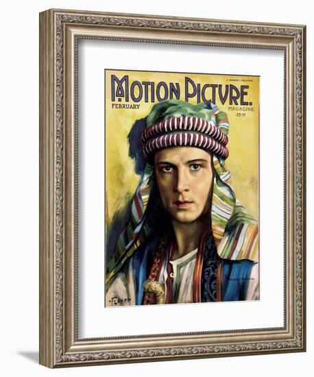 Rudolph Valentino-null-Framed Premium Giclee Print