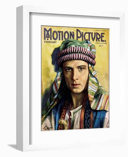 Rudolph Valentino-null-Framed Premium Giclee Print