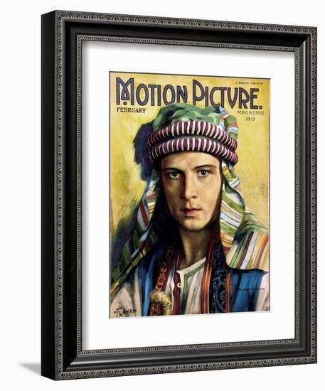 Rudolph Valentino-null-Framed Premium Giclee Print