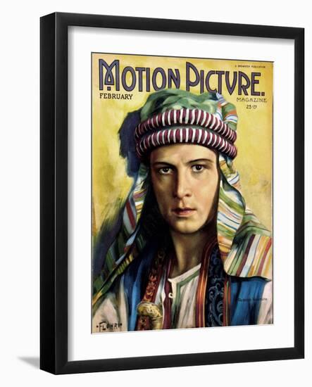 Rudolph Valentino-null-Framed Art Print